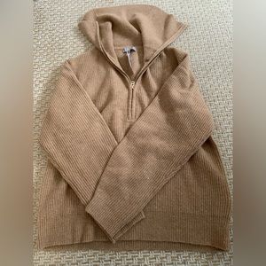 NWT J. Crew quarter zip sweater